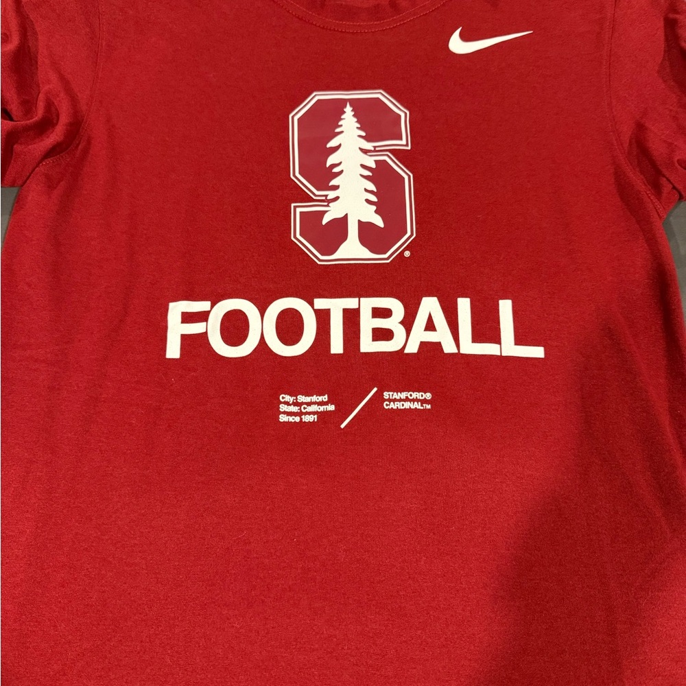 Nike Small Men’s Stanford Football T-Shirt